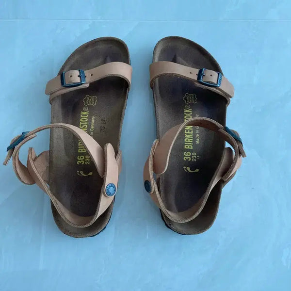[BUNJANG] Birkenstock Leather Sandals / 버겐스탁