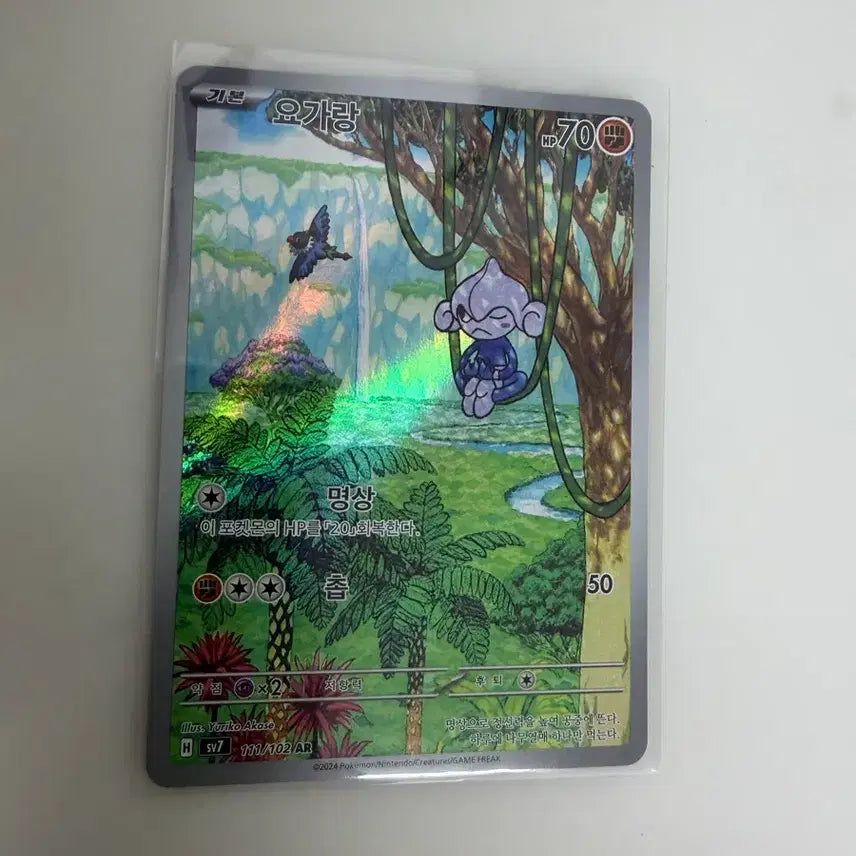 [BUNJANG] Yoga AR Pokemon Card / 요가랑 ar 포켓몬카드