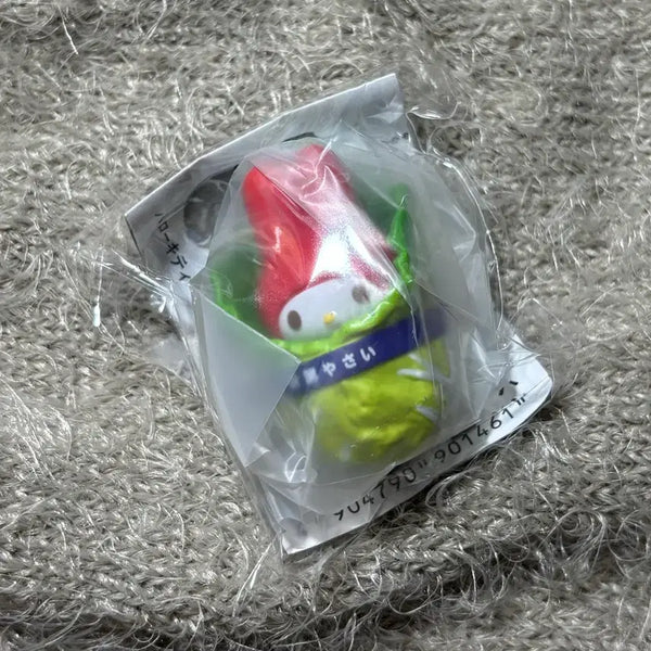 [BUNJANG] Sanrio My Melody Cabbage Gacha Keychain / 마이멜로디/ 산리오 배추 키링 가챠