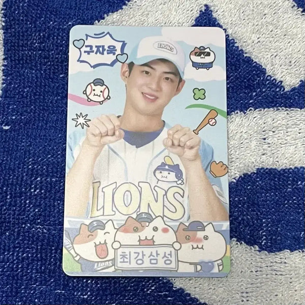 [BUNJANG] Samsung Lions Koo Ja-wook Chonnyami Photocard / 삼성 라이온즈 구자욱 쫀냐미 포카