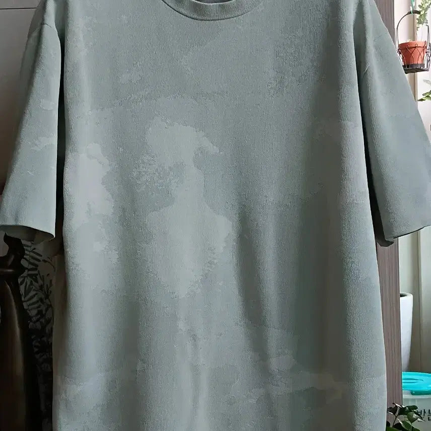 [BUNJANG] COS Relaxed Fit Short Sleeve T-Shirt Mint Green / COS 코스 반팔 티셔츠( 밝은 민트색)