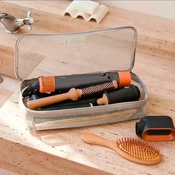 [BUNJANG] Amore Mall Long Mesh Travel Pouch / 아모레몰 롱 메쉬 트래블 파우치