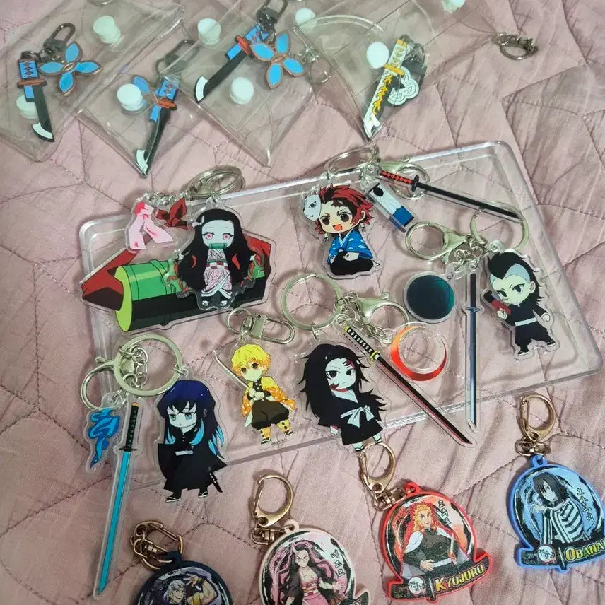 [BUNJANG] Demon Slayer: Kimetsu no Yaiba Character Keychains / 귀멸의 칼날 키링(본문확인)