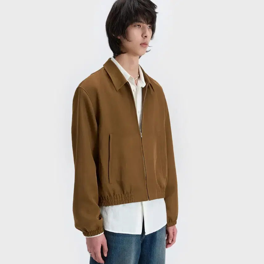 [BUNJANG] Bellier City Core Blouson Jacket - Camel Beige / 벨리에 시티 코어 블루종 자켓 - 카멜 베이지