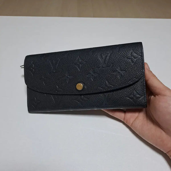 [BUNJANG] Louis Vuitton Monogram Empreinte Emily Long Wallet / [100%/정품] 루이비통 모노그램 앙프렝뜨 에밀리 장지갑