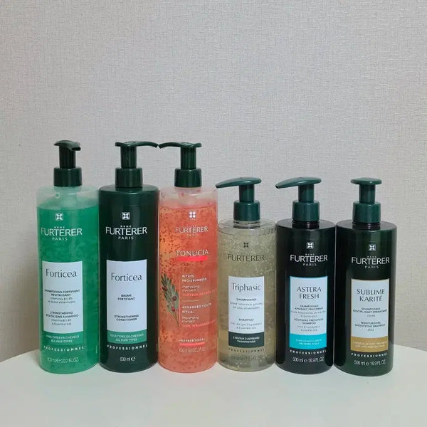 [BUNJANG] René Furterer Shampoo & Conditioner Set (Potentia, Tonucia, Triphasic, Astera, Karité) / (4개set) 르네휘테르 샴푸 컨디셔너 3병포티샤 토뉘시아 트리파직 아스테라 까리떼