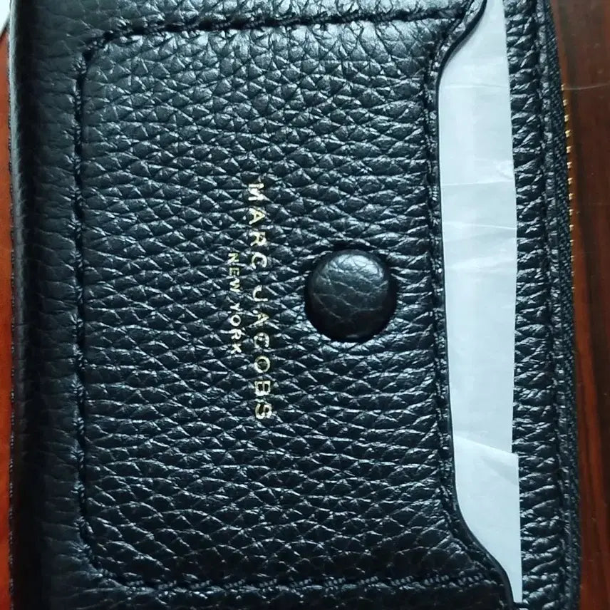 [BUNJANG] Marc Jacobs Coin Case Card Wallet Black Leather / 마크제이콥스  코인케이스카드지갑