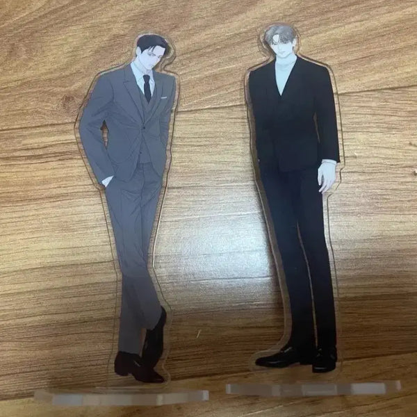 [BUNJANG] Bimil Sai Acrylic Standee - Kim Soo Hyun, Shin Jae Min / 비밀사이 아크릴 김수현 신재민 빔사 bl 웹툰