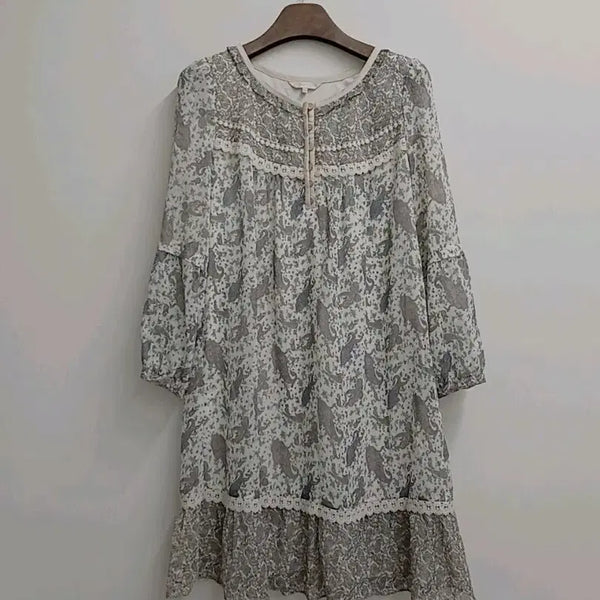 [BUNJANG] Page Flynn Floral Bohemian Style Mini Dress / page flynn 잔꽃 보헤미안 스타일 원피스