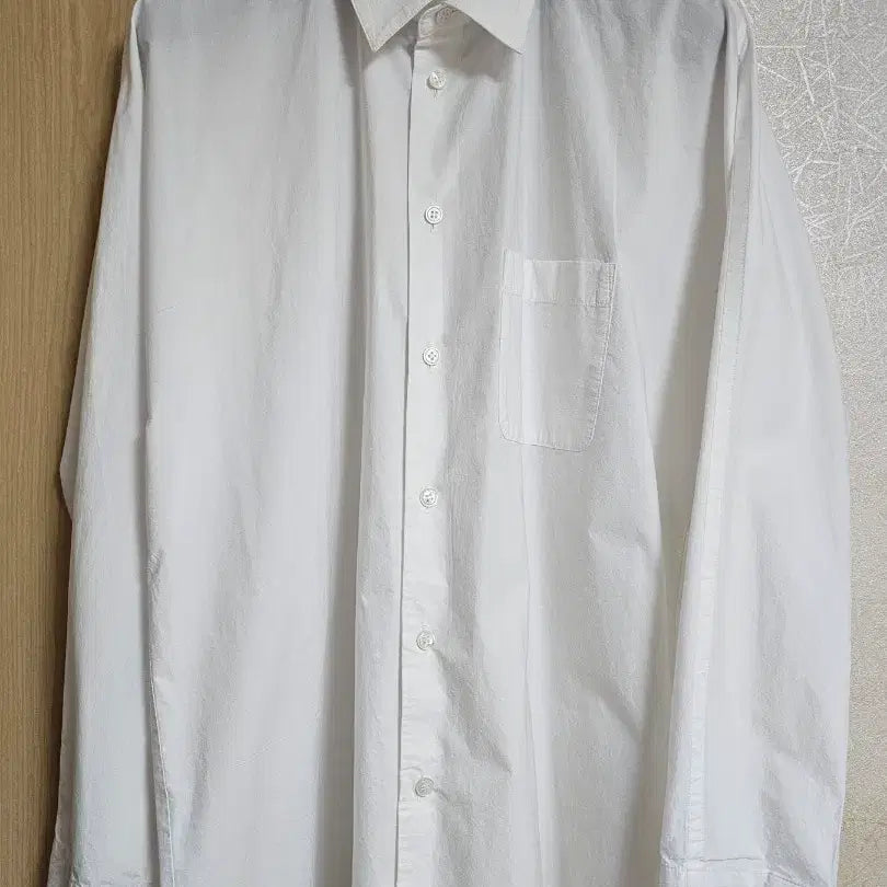 [BUNJANG] Homme Plissé Issey Miyake Streamline Shirt White Size 3 / 옴므플리세 스트림라인 셔츠 화이트 3사이즈