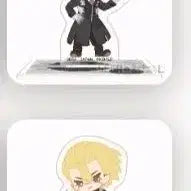 [BUNJANG] Dr. STONE Sega Prize Acrylic Stand & Sticker Set (Xeno & Stanley) / 닥터스톤 세가 쿠지 스탠리 제노 e상 아크릴 스탠드 + f상 스티커