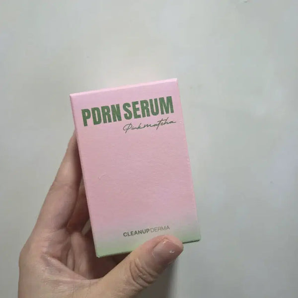 [BUNJANG] CleanupDerma Pink Matcha PDRN Serum 30ml / [클린업더마] 핑크말차 PDRN 세럼 30ml