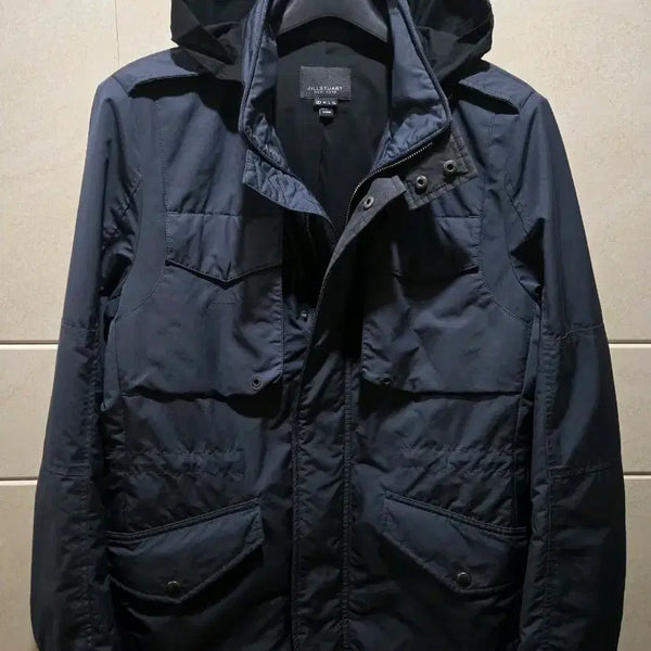 [BUNJANG] JILLSTUART NEW YORK Windbreaker Field Jacket Size S / 정품!질스튜어트 뉴욕 바람막이야상 95(S)