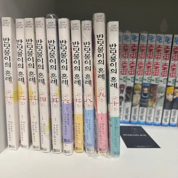 [BUNJANG] The Firefly's Wedding Complete Manga Set Volumes 1-10 / 책갈피 카드 만화책일괄) 반딧불이의 혼례 만화책 1~10권 전권