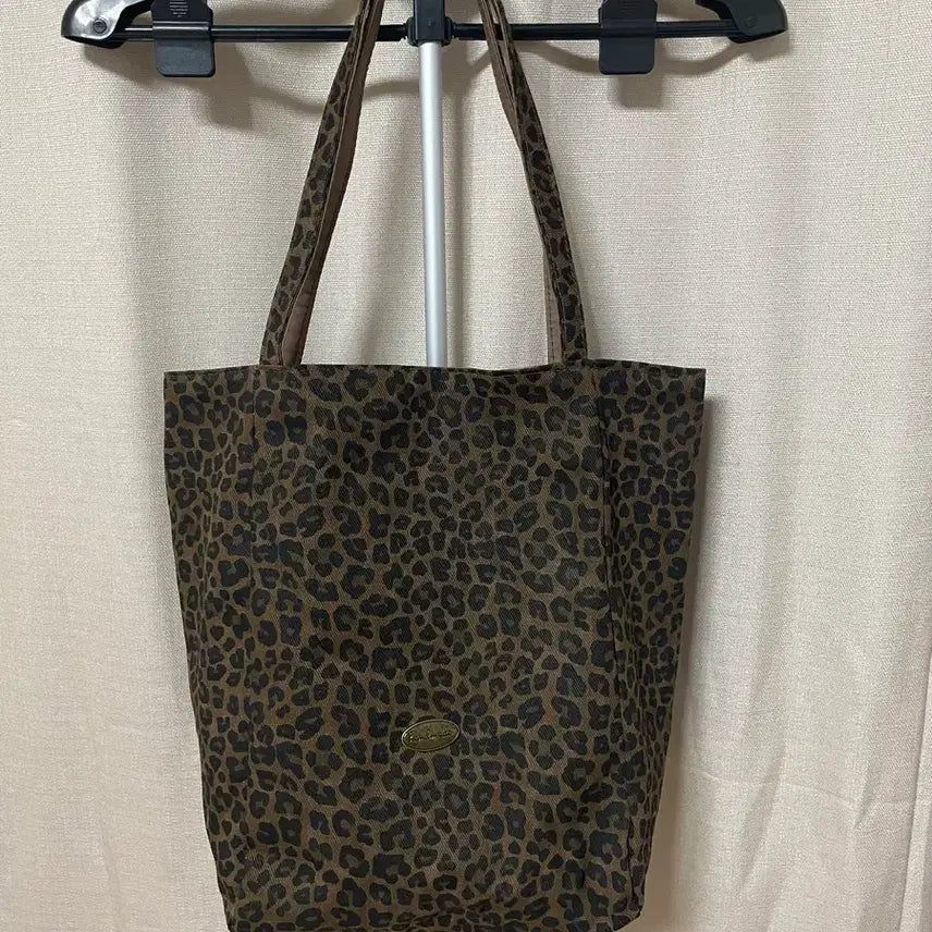 [BUNJANG] Leopard Print Double-Sided Eco Bag / 레오파드  패턴 양면  에코백 (미사용)