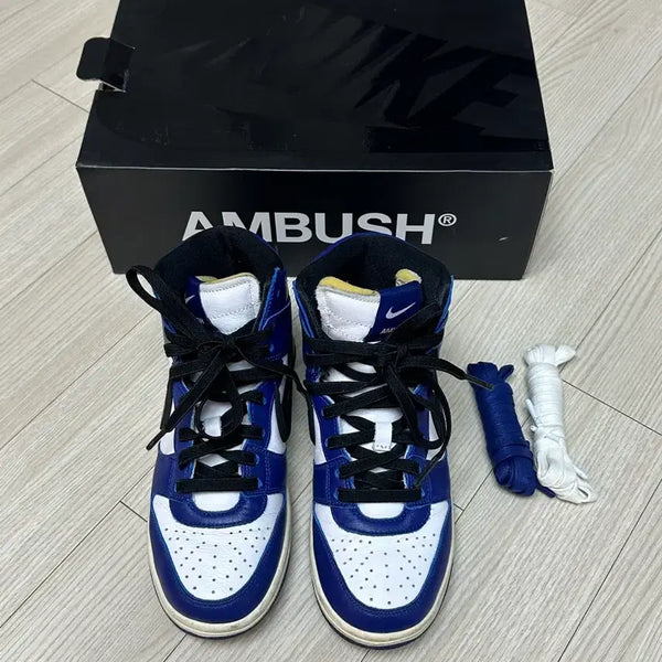 [BUNJANG] Nike Ambush Dunk High Deep Royal Blue / 나이키 앰부쉬 덩크 하이 Ambush 딥 로얄 블루 230