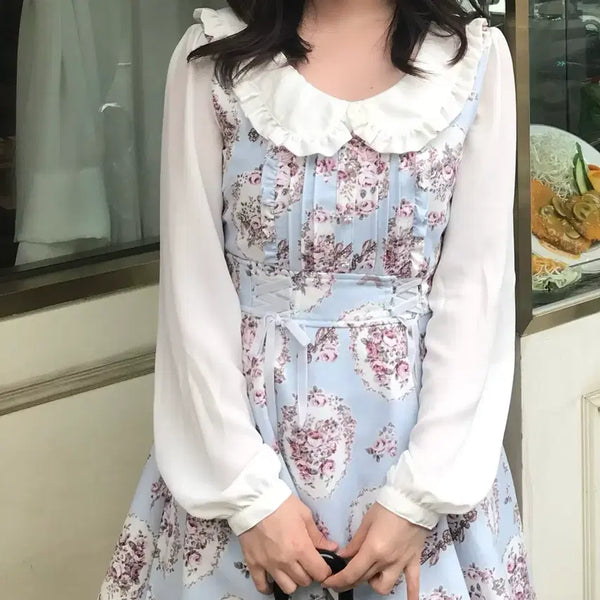 [BUNJANG] Lizlisa Floral Dress / 리즈리사 플로럴 원피스 양산형 히메갸루