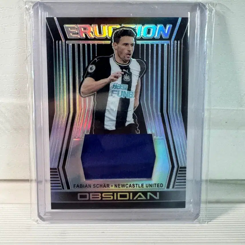 [BUNJANG] Fabian Schär Obsidian Football Card / 파비안 샤르 옵시디안 축구 카드 판매