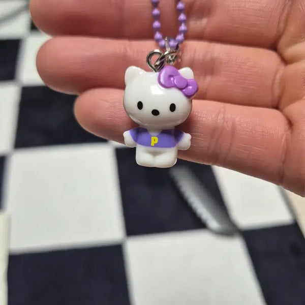 [BUNJANG] 2013 Hello Kitty x Pochacco Collaboration Figure Keychain / 2013년 헬로키티x포차코 피규어 키링