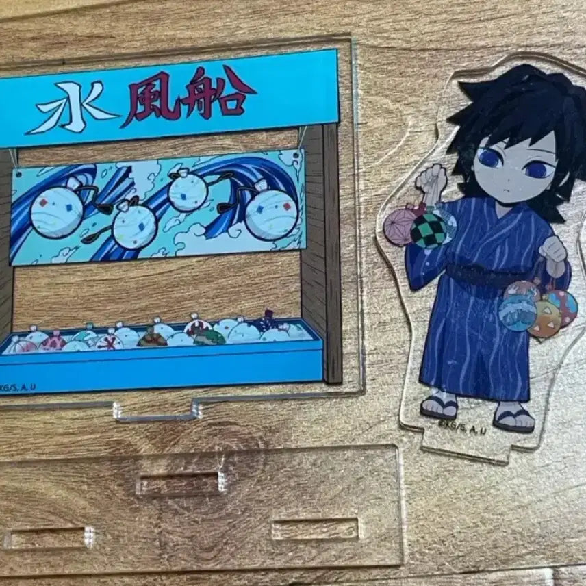 [BUNJANG] Demon Slayer Giyu Tomioka Summer Festival Acrylic Stand Ufotable / 귀멸의 칼날 귀칼 토미오카 기유 여름축제 아크릴 유포테이블