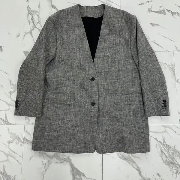 [BUNJANG] Mark Kenly DKDT Oversized Fit Jacket - Grey / (새제품) MARK KENLY DKDT 그레이 오버핏 자켓