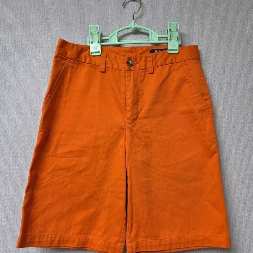 [BUNJANG] Polo Orange Casual Shorts / 폴로 오렌지색 반바지