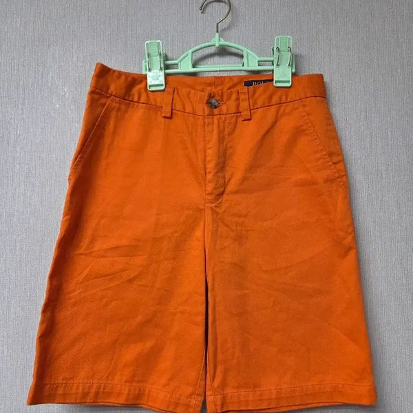 [BUNJANG] Polo Orange Casual Shorts / 폴로 오렌지색 반바지