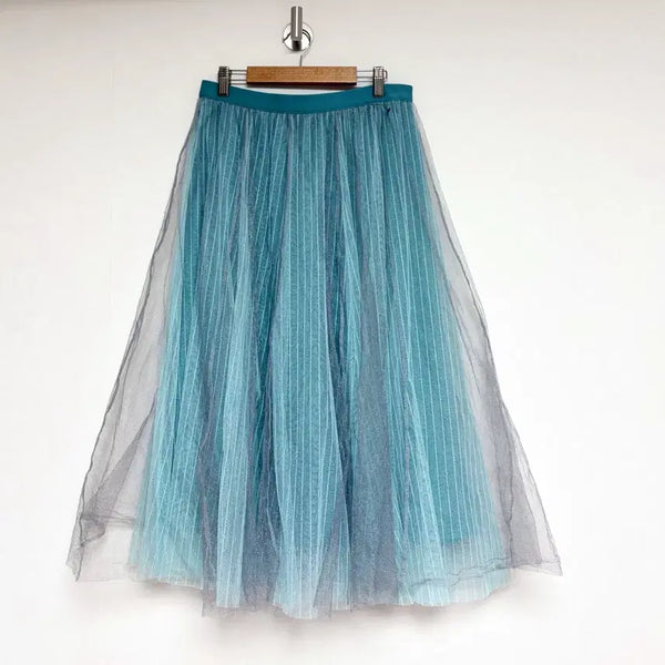 [BUNJANG] Lapiaf Pearl Tulle Layered Skirt / 랴삐아프 펄샤 스커트
