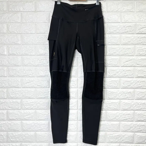 [BUNJANG] Fjällräven Women's Black Trekking Tights S / 피엘라벤 여성 블랙 트레킹 타이츠 S