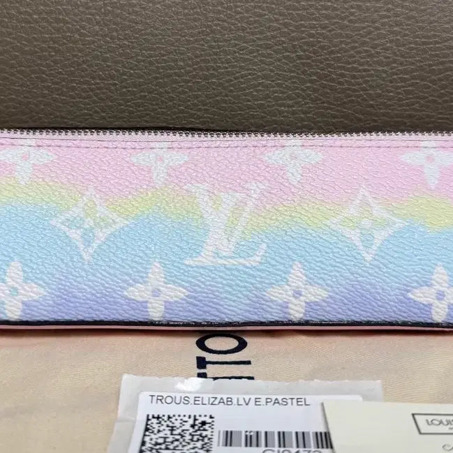 [BUNJANG] Louis Vuitton Scaly Elizabeth Pastel Pencil Pouch / [새상품] 루이비통 에스칼 엘리자베스 파스텔 펜슬 파우치