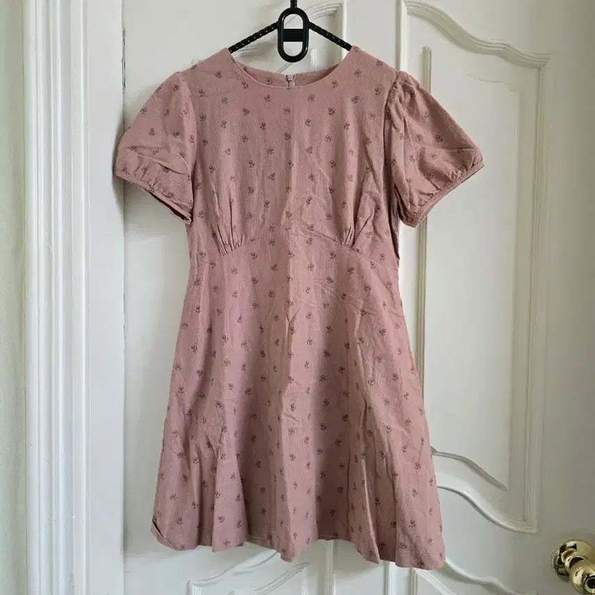 [BUNJANG] HACKNEY Mini Dress Floral Puff Sleeve / HACKNEY 미니원피스(날씬한분^^)