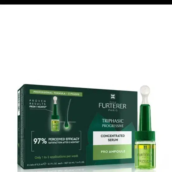 [BUNJANG] René Furterer Triphasic Progressive Concentrated Scalp Serum (5.5ml X 8) / 르네휘테르 트리파직 프로 두피 집중 영양 앰플(5.5mlX8)