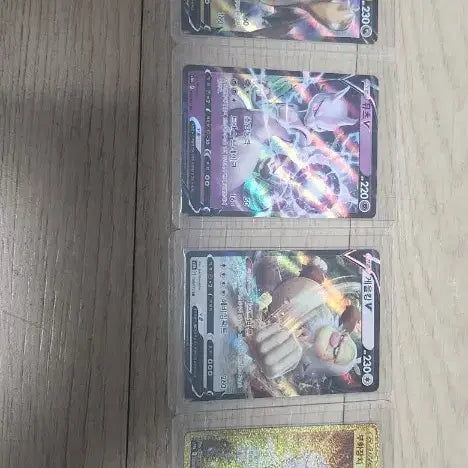 [BUNJANG] Mewtwo V & Eggexutor UR, Dragonite V, Golem V, etc. / 뮤츠v&부화장치 ur 등등