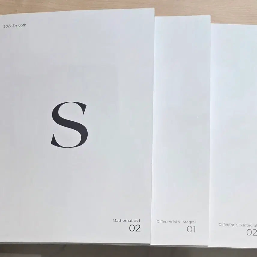 [BUNJANG] Sidae Injae Song Jun-hyeok Smooth Mathematics Study Books (Set of 5) / 2027 시대인재 송준혁 Smooth 총 5권