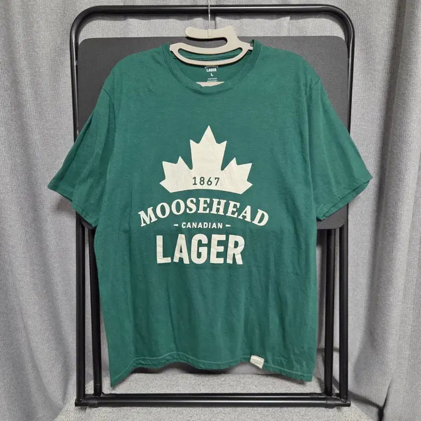 [BUNJANG] Moosehead Lager Vintage T-Shirt Green L / Moosehead Lager 빈티지 반팔 티셔츠 L(100)