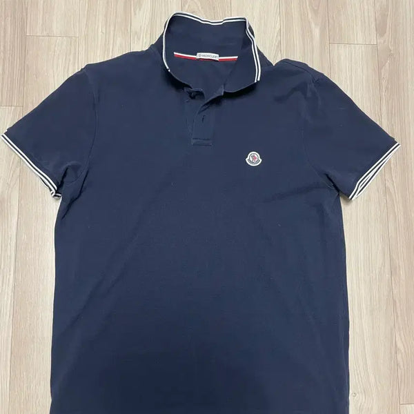 [BUNJANG] Moncler Men's Short Sleeve T-Shirt / 몽클레어 백화점판 반팔 L