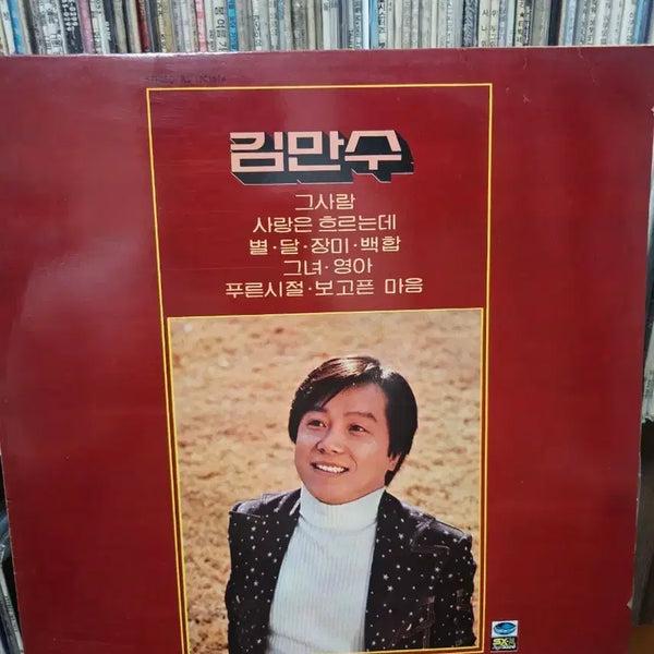 [BUNJANG] Kim Man Soo "That Person / Love Flows" LP / 김만수 - LP 그사람 / 사랑은 흐르는데