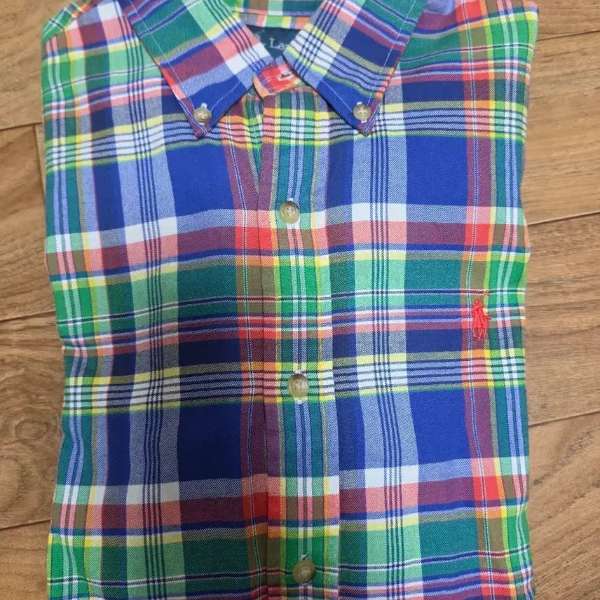 [BUNJANG] Polo Ralph Lauren Multicolor Check Shirt / 폴로 멀티컬러 체크 셔츠 170 92A