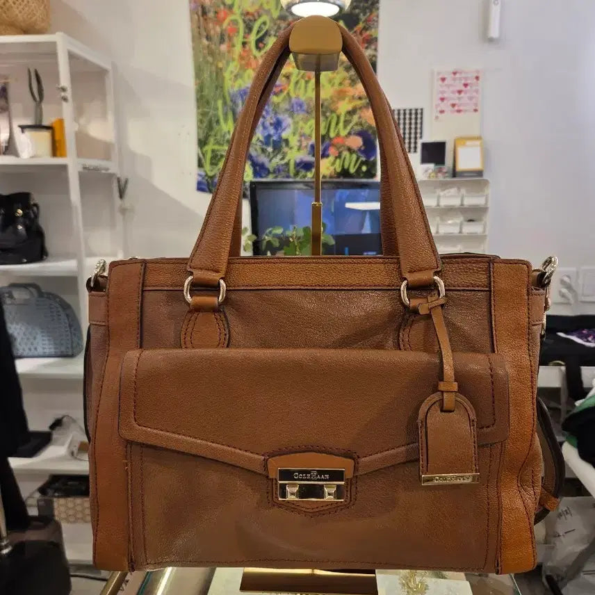 [BUNJANG] Cole Haan Leather Bag / 콜한 레더 백