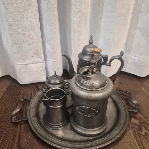 [BUNJANG] Italian Antique Pewter Set / 이태리 엔틱 주석세트