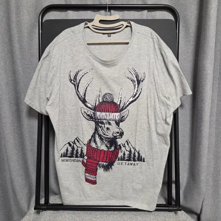 [BUNJANG] Mountain Ridge Vintage Graphic T-Shirt XL / Mountain Ridge 빈티지 반팔 티셔츠 XL(105)