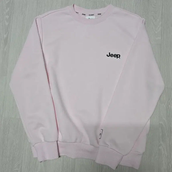 [BUNJANG] Jeep Pink Sweatshirt / Jeep 지프 핑크 맨투맨