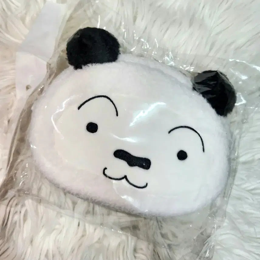 [BUNJANG] Shin-chan Face Pouch / [미사용] 짱구 얼굴파우치 판다 흼둥이 [오늘만할인!!!]