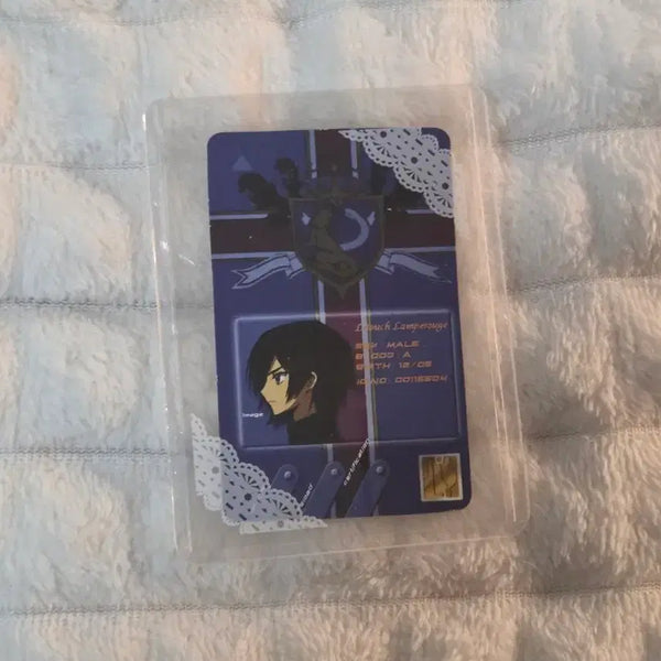 [BUNJANG] Code Geass Lelouch of the Rebellion Official Student ID Lelouch / 코드기어스반역의 를르슈 공식 학생증 를르슈