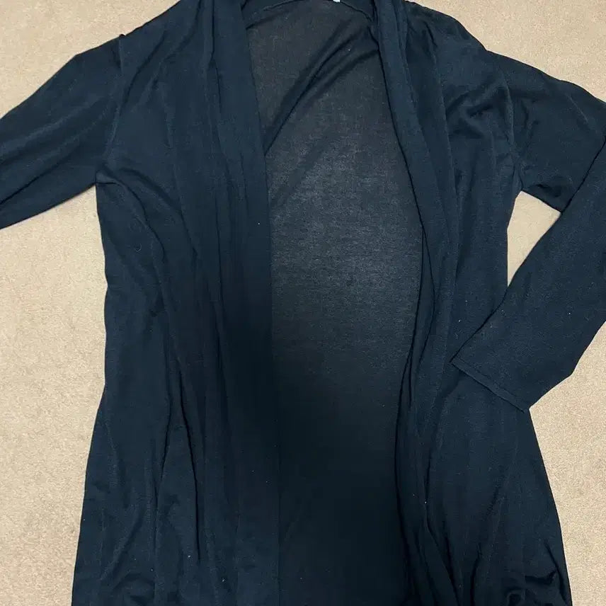 [BUNJANG] Issey Miyake Pleats Please Black Cardigan / 이세이미야케 페테 블랙 가디건