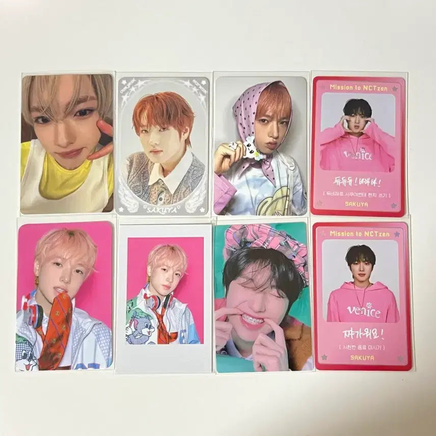[BUNJANG] NCT WISH SAKUYA Photocard Bundle Set / 일괄) 엔시티 위시 사쿠야 포카 세트 일괄 양도 시그 앙콘 오드투러브