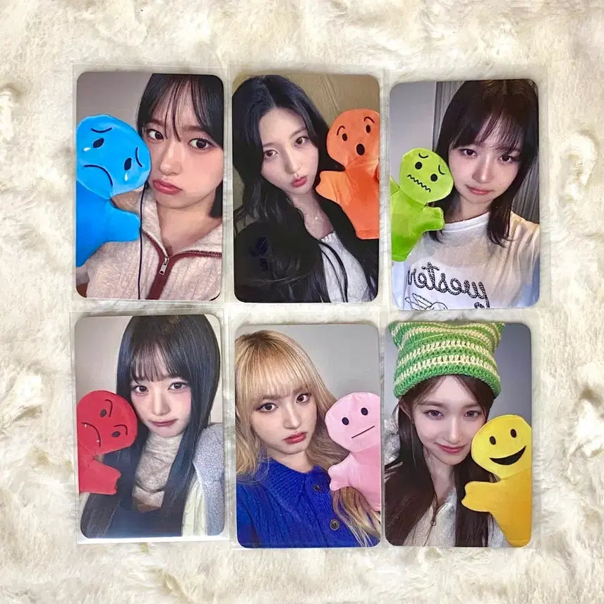 [BUNJANG] IVE Myrtillocactus Geai Photocard Bundle Set / 일괄,Set) 아이브 마인 사웨 감정인형 포카 안유진가을레이장원영리즈이서