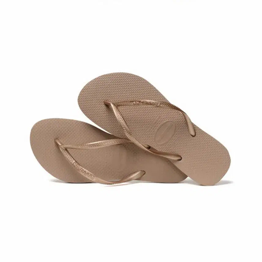 [BUNJANG] Havaianas Slim Flip Flops Rose Gold / [230/35~36] 하바이아나스 슬림플립플랍 로즈골드 쪼리