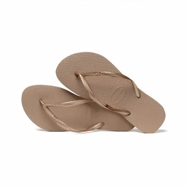 [BUNJANG] Havaianas Slim Flip Flops Rose Gold / [230/35~36] 하바이아나스 슬림플립플랍 로즈골드 쪼리