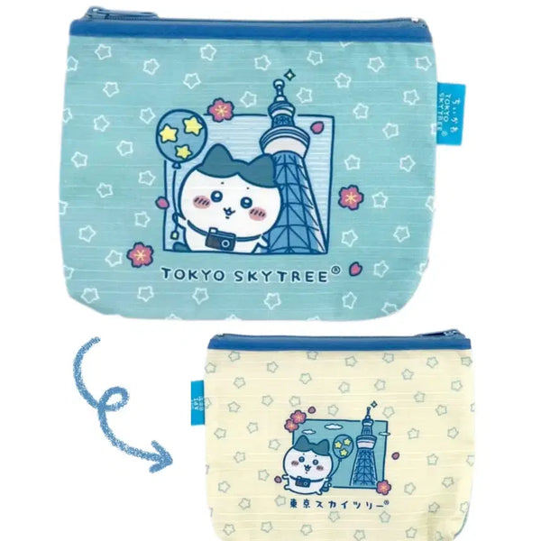 [BUNJANG] Tokyo Skytree Limited HACHIWARE Pouch / 도쿄 스카이트리 한정 하치와레 파우치
